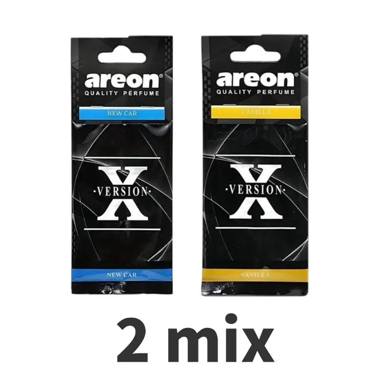 2-80PCS X Version Car Interior Hanging Air Freshener Natural Tea Perfume for Home Bathroom Decor