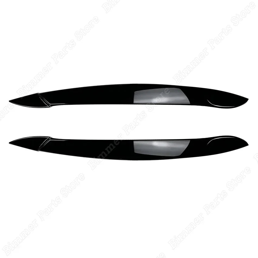 Car Front Headlight Eyebrows Eyelid Lid Trim Lamp Cover Sticker for BMW X5 E70 30d 48i 30i 35d 40d 30d 50i 35i M50d 2006-2013