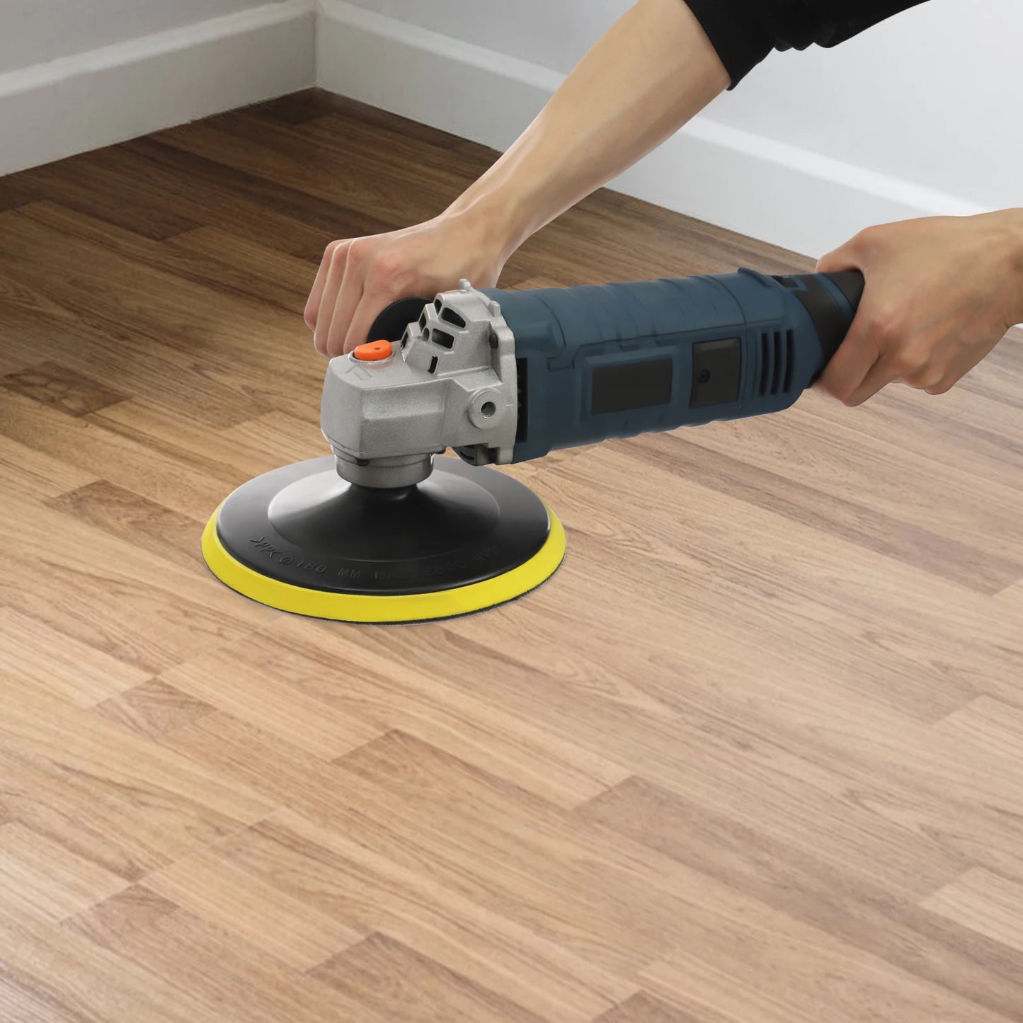 1580W Car Polisher 7-Speed 500-3300 RPM for Auto Detailing, EU Plug, Household Polishing Machine, Car Polishing Machine