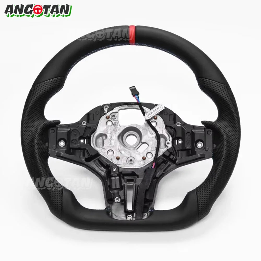 Leather Steering Wheel For BMW G30 G20 G31 G32 G11 G12 G14 G15 G16 G29 G01 G02 G05 G06 F90 F91 F92 Steerng Wheel Car Accessories
