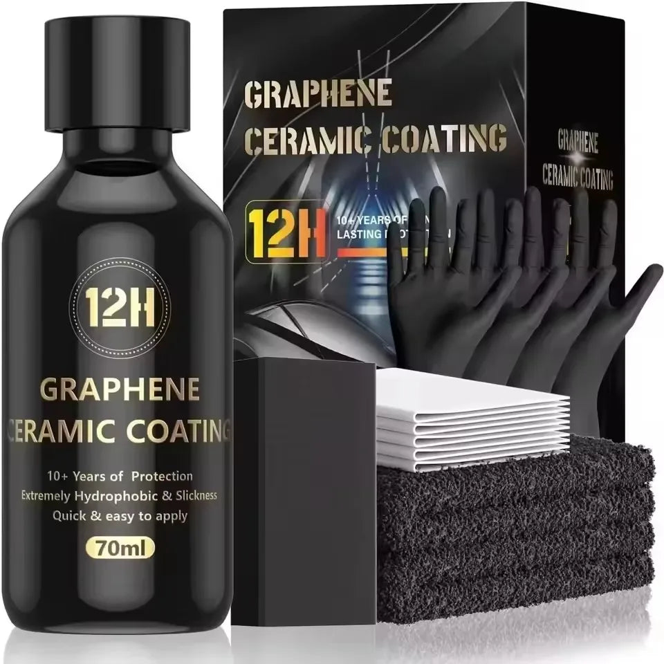 2025 Graphene Ceramic Coating 20H with Self Healing and UV Track Technology Car Detailing Professionals 10+ Years of Protection