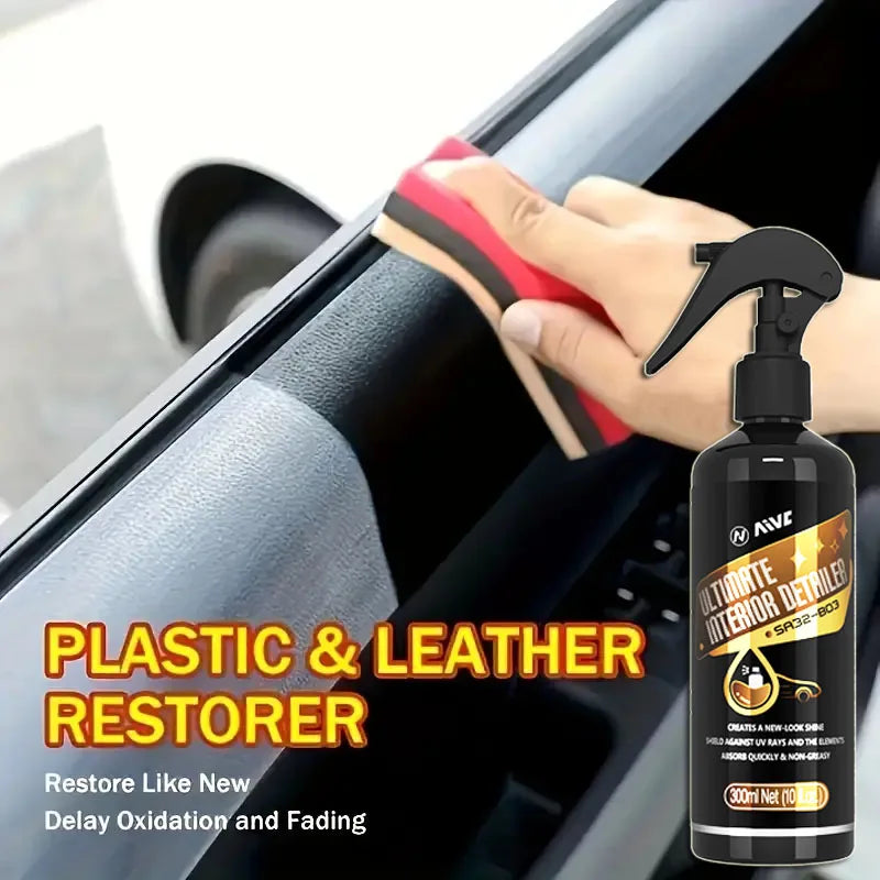 Plastic Restorer Back To Black Gloss Car Cleaning Products Plastic Leather Restore Car Interior Detailing Coating Agent