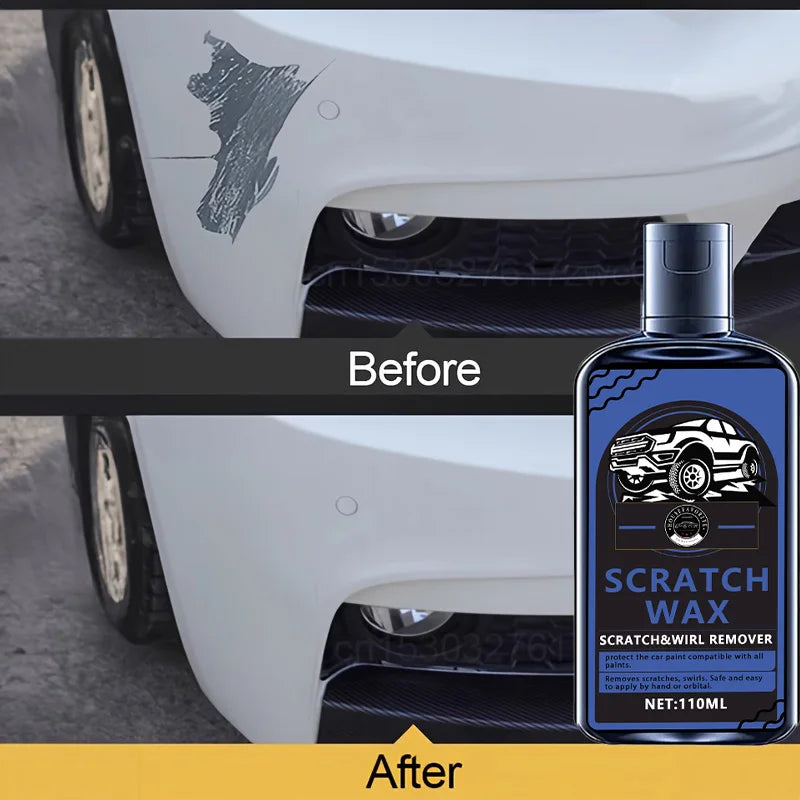Car Scratch Repair Kit, Removes Scratches, Restores Paint, Protects Car Polishing Wax for Body Repair and Paint Care