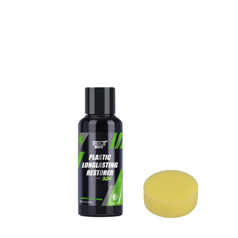 Car Plastic Restorer Back To Black Gloss Auto Plasitc Parts Repair Spray HGKJ S24  50ml Exterior Renovator Car Cleaning