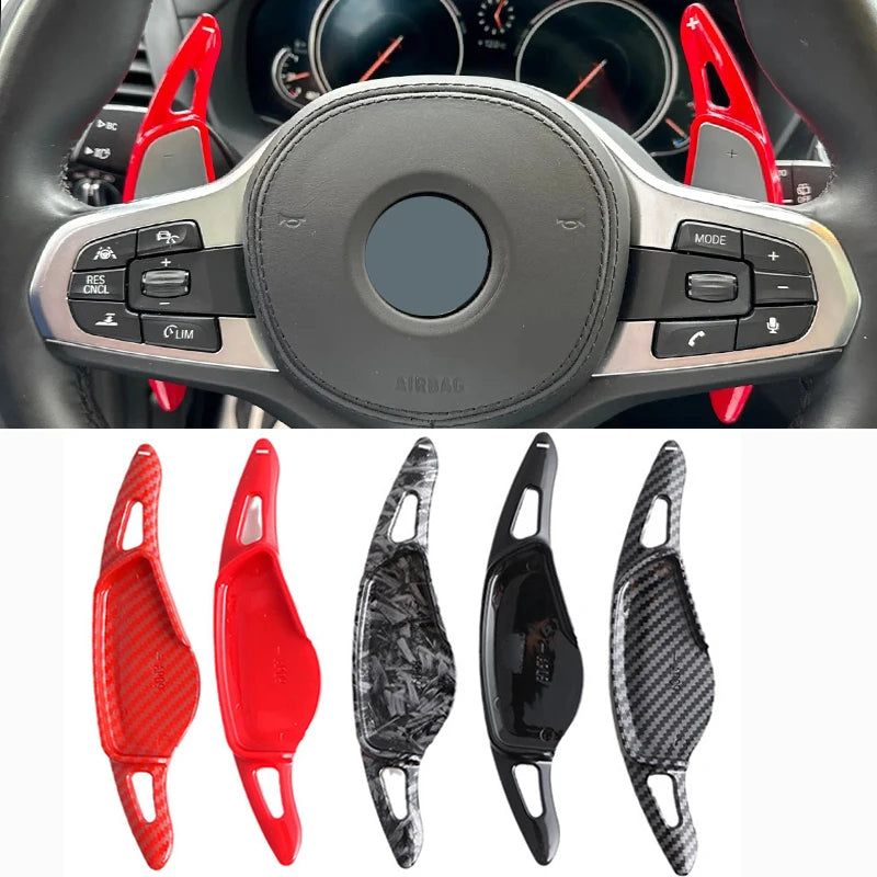 For BMW 1/2/3/5/6/7 Series GC GT Touring F40 F44 F90 G01 G02 G20 G21 G30 G31 G32 G11 G12 XDRIVE Steering Wheel Paddle Shift DSG