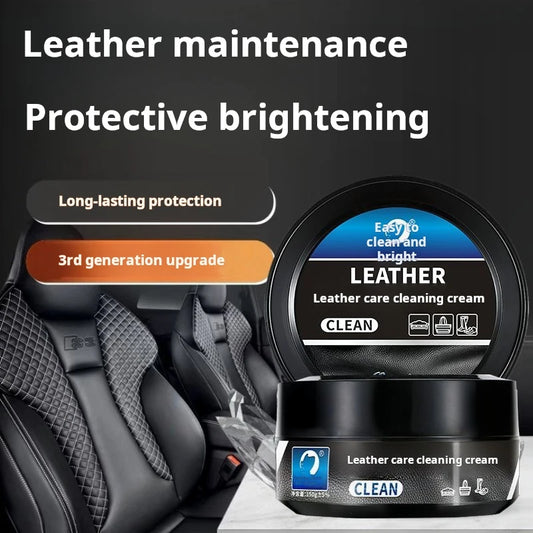 Car leather seat maintenance cream, interior refurbishing leather care oil, shoe colorless universal multi-functional cleaning c