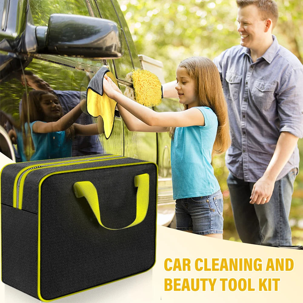 20Pcs Car Cleaning Drill Brush Kit Details Brush Attachments for Polishing Wheels Interior Car Wash Brush Car Beauty Brush