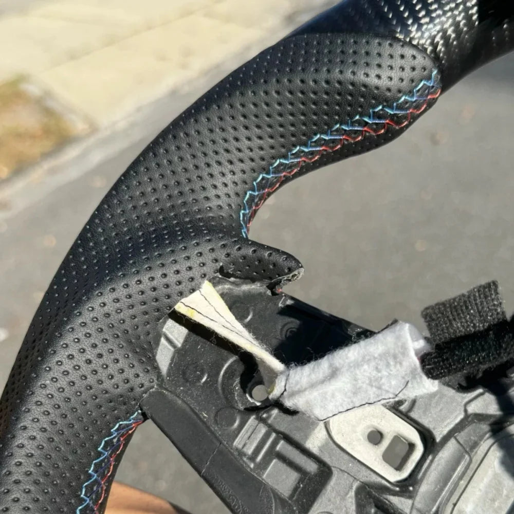 Premium Real Carbon Fiber Steering Wheel for BMW G20 G21 G22 G28 G80 F40 F44 F82 F83 F87 M2 M3 M4 G20 Steering Wheel Accessories