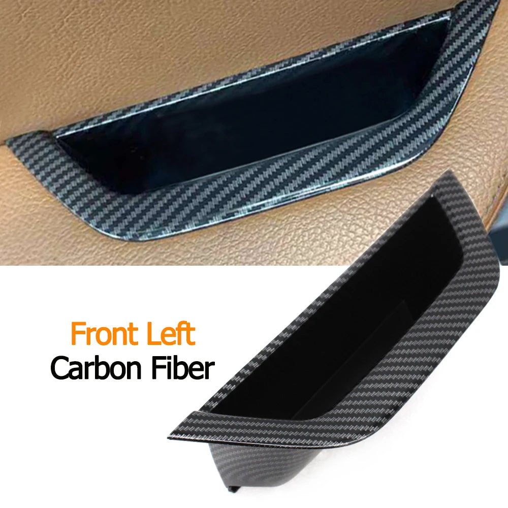 LHD RHD Interior Driver Door Pull Handle Armrest Panel Storage Box Cover For BMW X3 X4 F25 F26 2011 2012 2013 2014 2015 2016