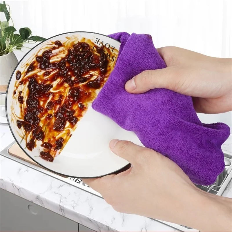 1/10Pcs 300GSM Ultra Absorbent Car Towels Drying Reusable Car Microfiber Cleaning Cloth Auto Home Washing Polishing Detailing