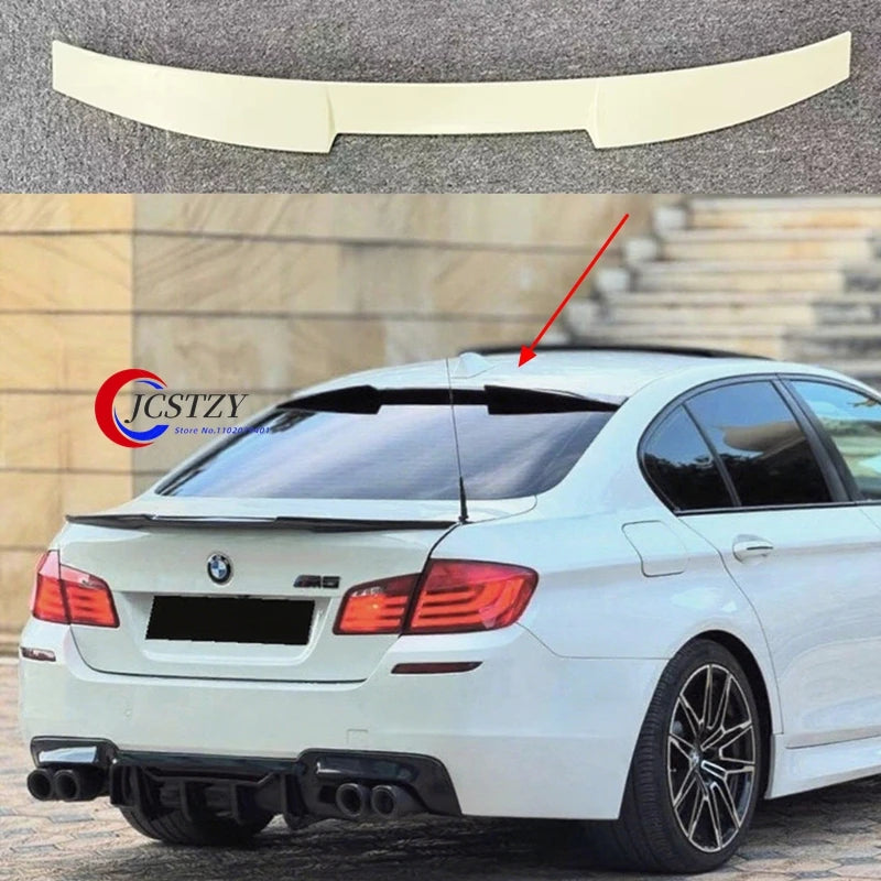 For 2010-2017 BMW 5 Series F10 F18 M5 520i 528i 535i 530i 525i Rear Roof Window Trunk Lid Spoiler Wings Car Tuning Accessories