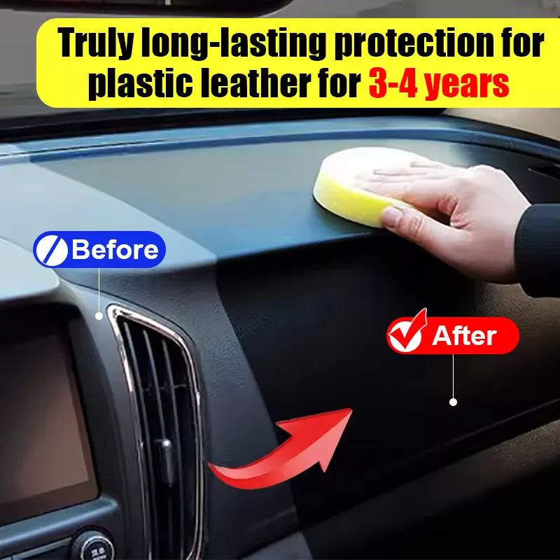 Plastic Restorer Back To Black Gloss Car Cleaning Products Plastic Leather Restore Car Interior Detailing Coating Agent