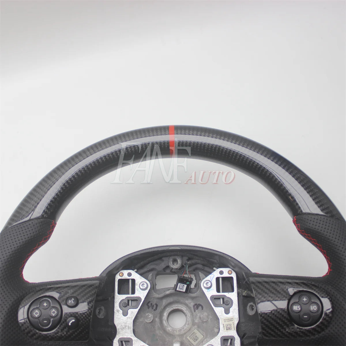 Replacement Real Carbon Fiber Steering Wheel with Leather for BMW MINI  R55 R56 R57 R58 R59 R60 R61