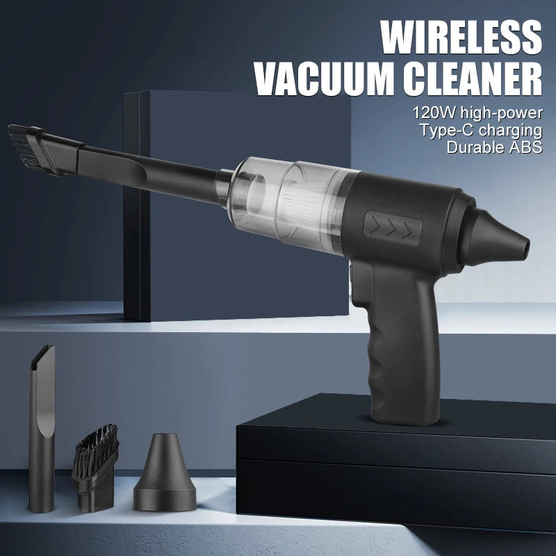 Xiaomi  2900000PA Car Wireless Vacuum Cleaner 120W Powerful Portable Handheld For Home & Auto Lightweight Cordless Rechargeable