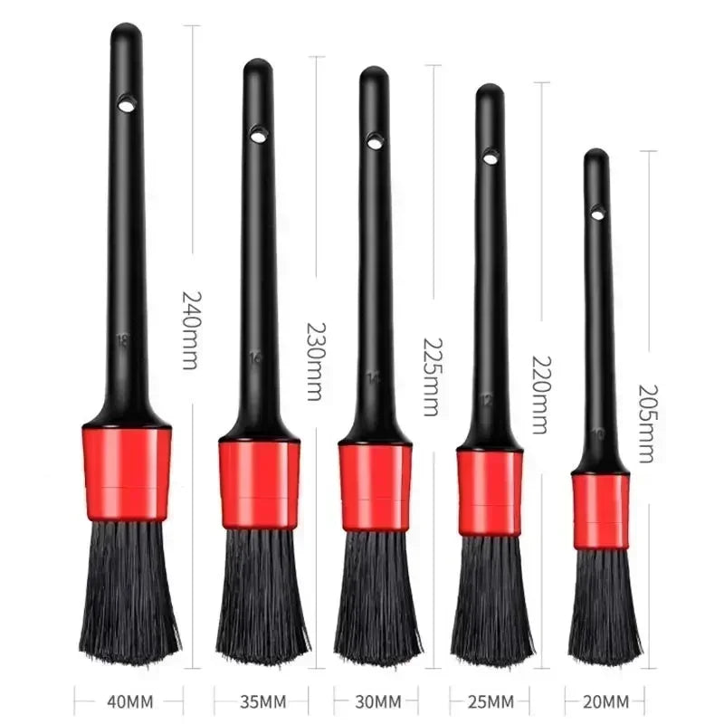5/15pcs Detailing Brush Set Car Brushes Car Detailing Brush For Car Cleaning Detailing Brush Dashboard Air Outlet Wheel Brushes