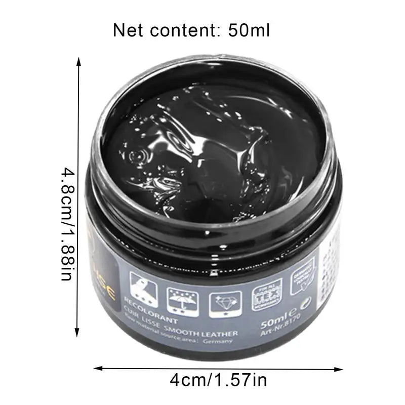 Leather Restoration Cream 50ml Restoring Leather Balm Natural Resin Restore Tool Leather Repair Cream Car Seats Sofa Restorer
