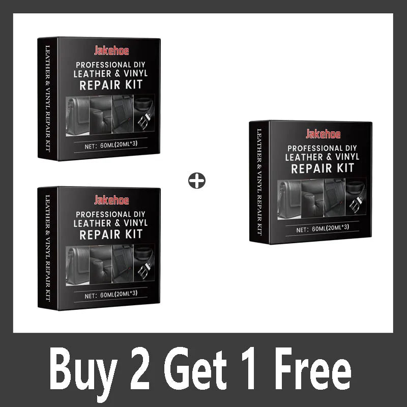 60ml Car Care Kit Liquid Leather Skin Refurbish Repair Tool Auto Seat Sofa Coats Holes Scratch Cracks Restoration Black