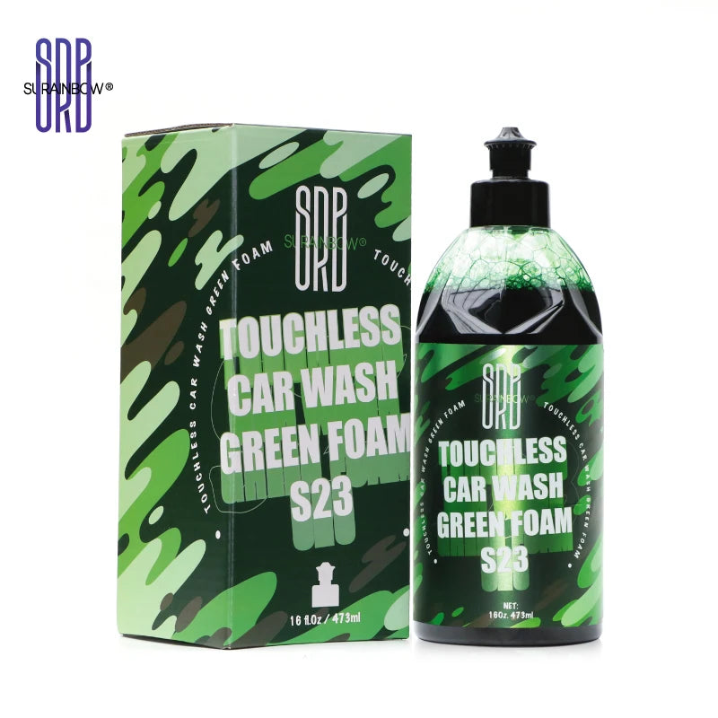 Green Foaming Car Wash Soap (Works with Foam Cannons and Guns or Bucket Washes) Safe for Cars, Trucks, Motorcycles, RVs & More.