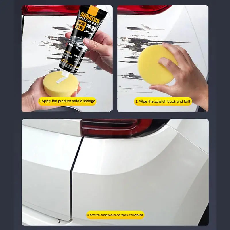 Car Scratch Remover Wax Deep Scratch Repair Polishing Auto Body Grinding Compound Universal Paint Removal Tool