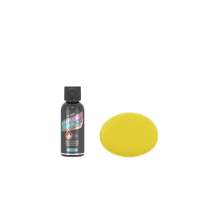 Car Glass Oil Film Cleaner Remover Glass Polishing Compound Windshield Polisher Stain Removal Shiny Car Stuff Auto Detailing