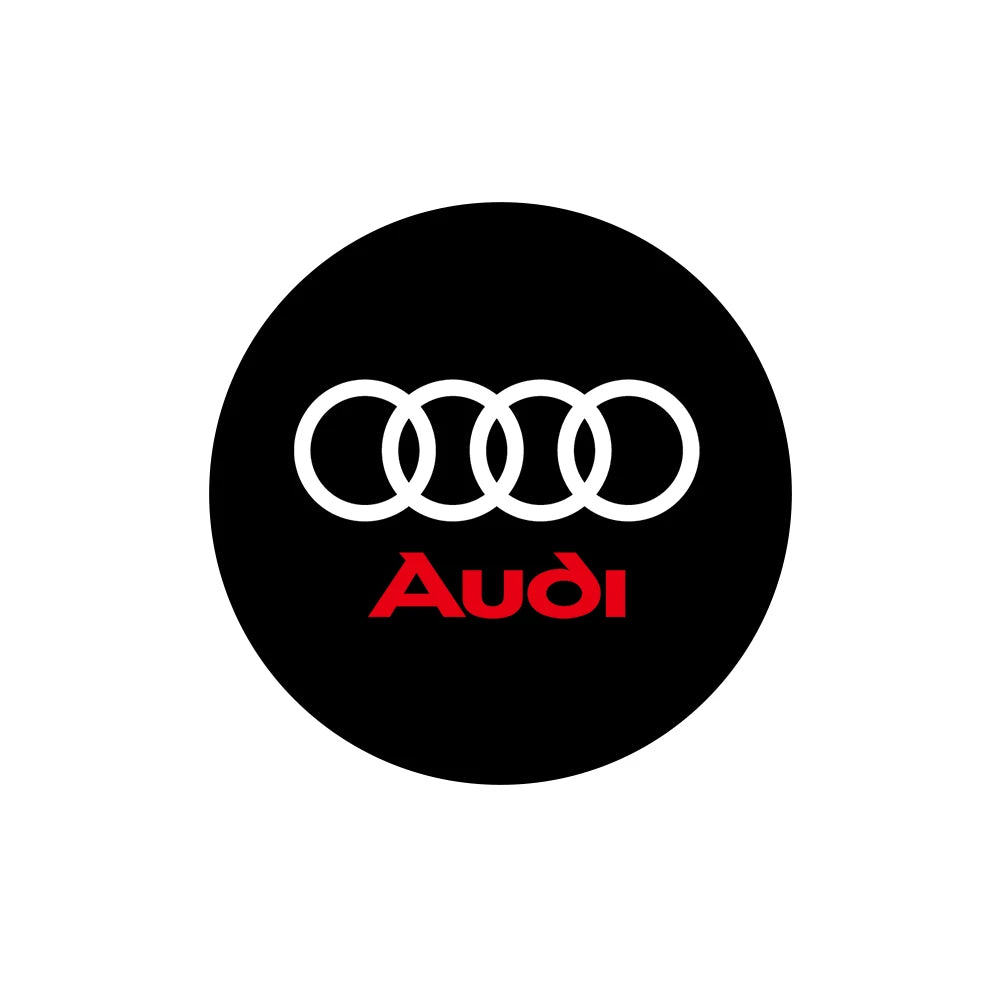 LED Car Door Logo Welcome Light Laser Projector Lamp For Audi Sline S3 S4 S5 S6 S7 RS Quattro Q7 Q5 Q3 A4 B8 8P A3 A6 C7 A5 A6L