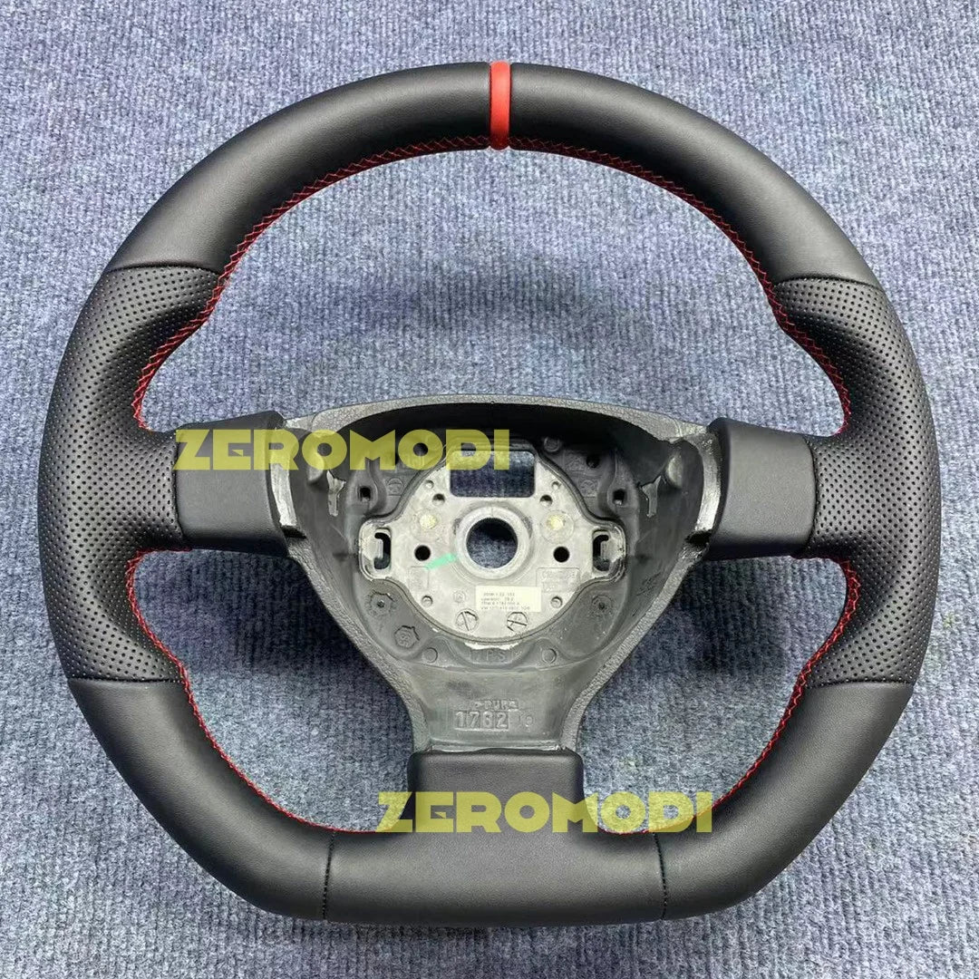 Custom Replacement Real Carbon Fiber Steering Wheel for VW Volkswagen Golf 5 Jetta Mk5 GTI R32 EOS Passat B6 Bora