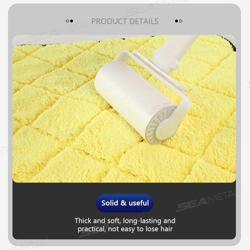 SEAMETAL Microfiber Car Cleaning Towel 800GSM Thicken High Abosorbent Washing Drying Cloth Ultra-Soft Scratch-Free Clean Towels