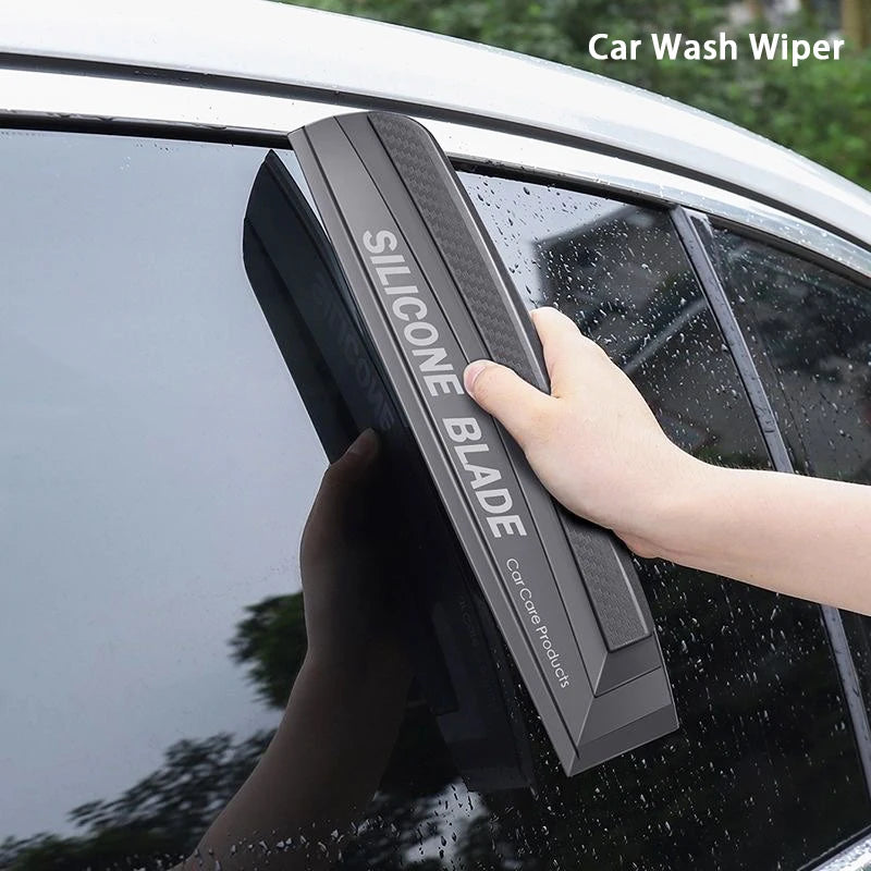 Soft Silicone Handy Squeegee Non-Scratch No Noise No Damage Paint Car Wrap Tools Supplies for Water Window Wiper Drying Blade
