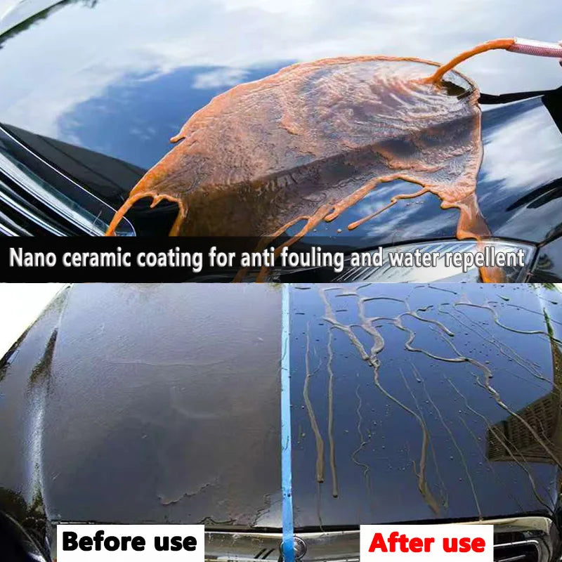 3 In 1 Ceramic Car Coating Spray Nano Ceramic Coating For Auto Paint Care Crystal Durable Protection Paintwork Shine Shield