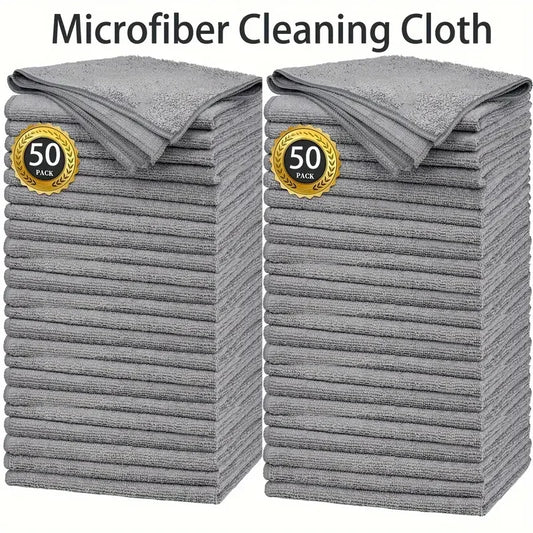 Thicken Microfiber Cleaning Cloths Lint Free Microfiber Cleaning Towel Cloths Reusable Cleaning Towels Absorbent for Car Window