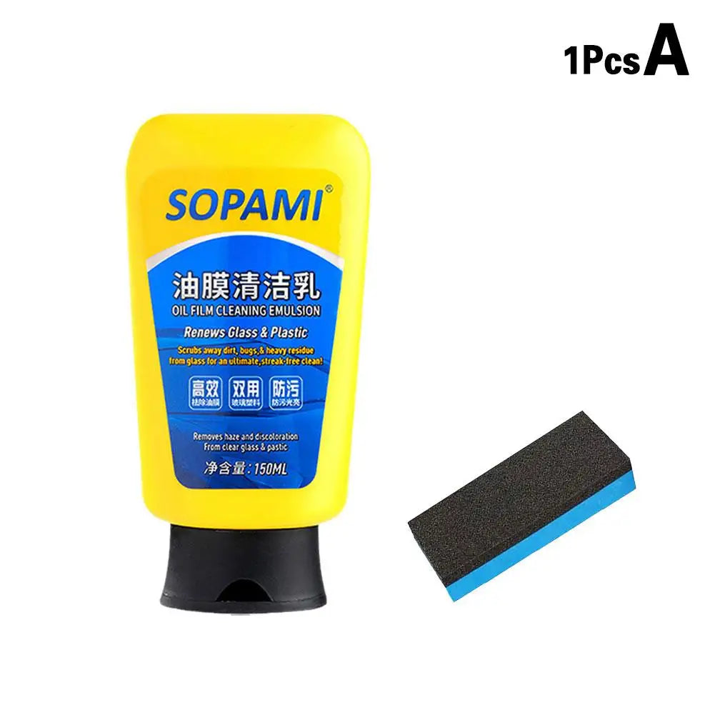 150ml Sopami Car Coating Spray, Sopami Oil Film Cleaning Emulsion Car Care Polish Renovator Product