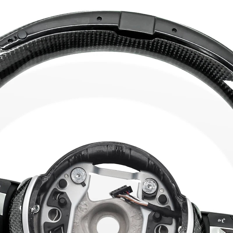 M performance Carbon Fiber LED Steering Wheel For BMW F30 F32 F36 F10 F20 F22 F06 F07 F15 F01 F80 F82 E46 E60 E90 M3 M4 M5 M6 M7