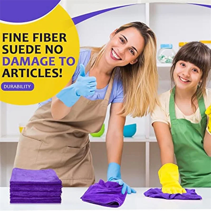 1/10Pcs 300GSM Ultra Absorbent Car Towels Drying Reusable Car Microfiber Cleaning Cloth Auto Home Washing Polishing Detailing