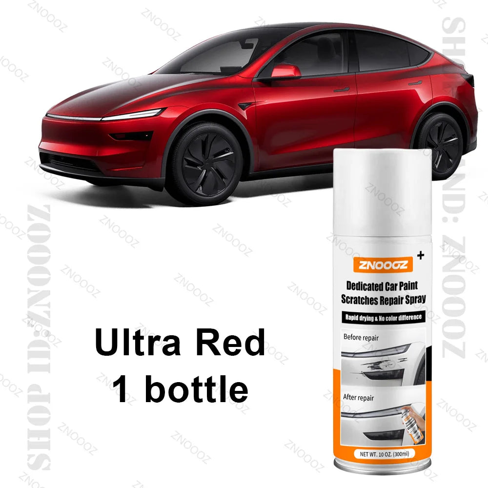 For Tesla Model Y X 3 S Car Scratch Paint Pen Deep Scratch Repair Removal White Black Red Silver blue grey Scratch Repair Spray