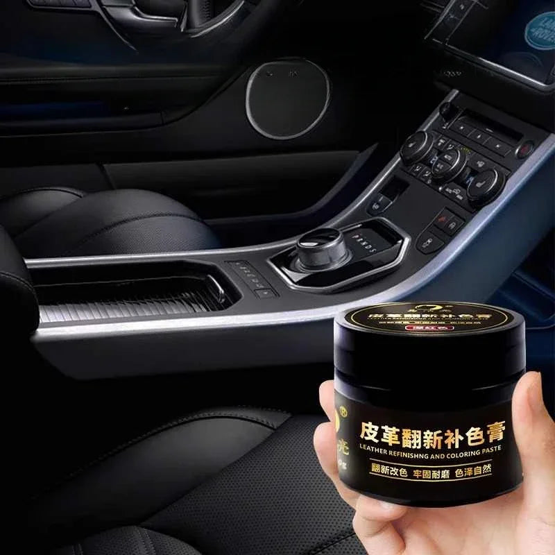 50ml Car Care Liquid Leather Repair Kit Auto Complementary Color Paste Car Seat Sofa Scratch Cracks Paint Care Cleaner 12 Colors