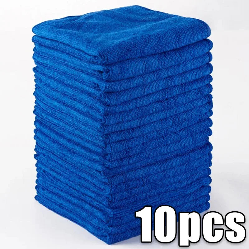 Microfiber Cleaning Cloths Lint Free Microfiber Cleaning Towel Cloths Reusable Cleaning Towels w/ Super Absorbent for Car Window