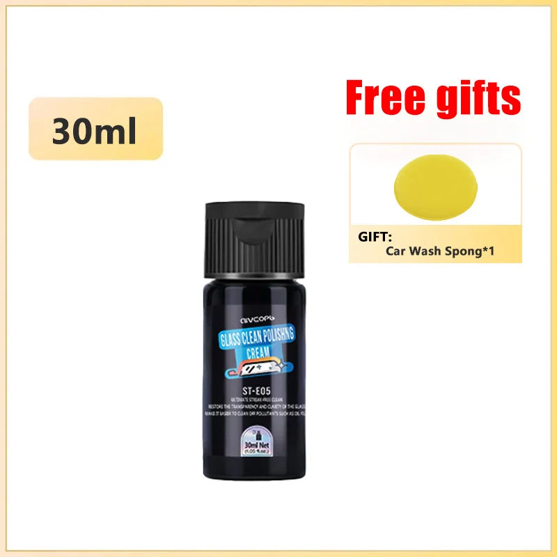 Car Glass Oil Film Remover Paste ST-E Auto Glass Film Coating Agent Anti-fog Glass Cleaner Windshield Polish  Auto Detailing
