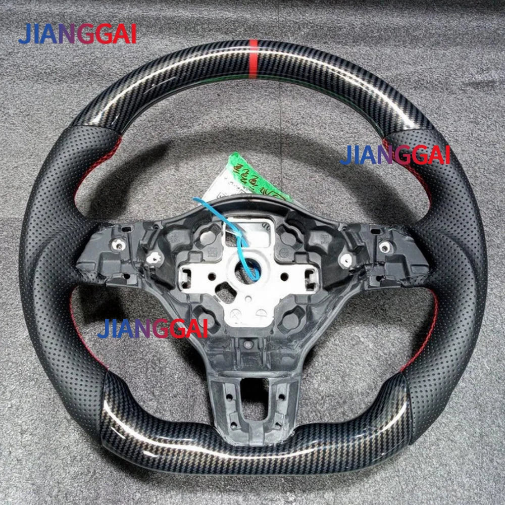 Hydro-Dip Carbon Fiber Steering Wheel For Volkswagen Golf 6 GTI MK6 GTD R 2009-2013 Polo GTI Tiguan Passat R-Line Steering Wheel