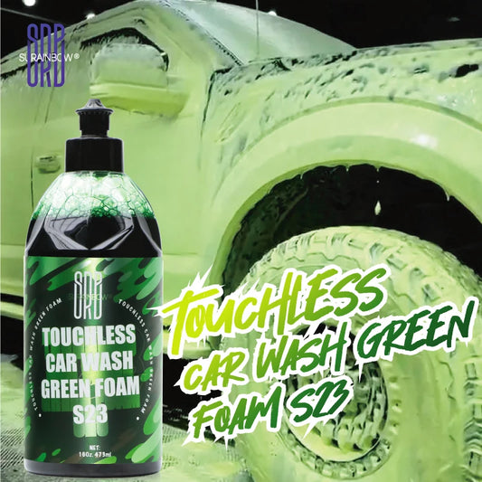 Green Foaming Car Wash Soap (Works with Foam Cannons and Guns or Bucket Washes) Safe for Cars, Trucks, Motorcycles, RVs & More.