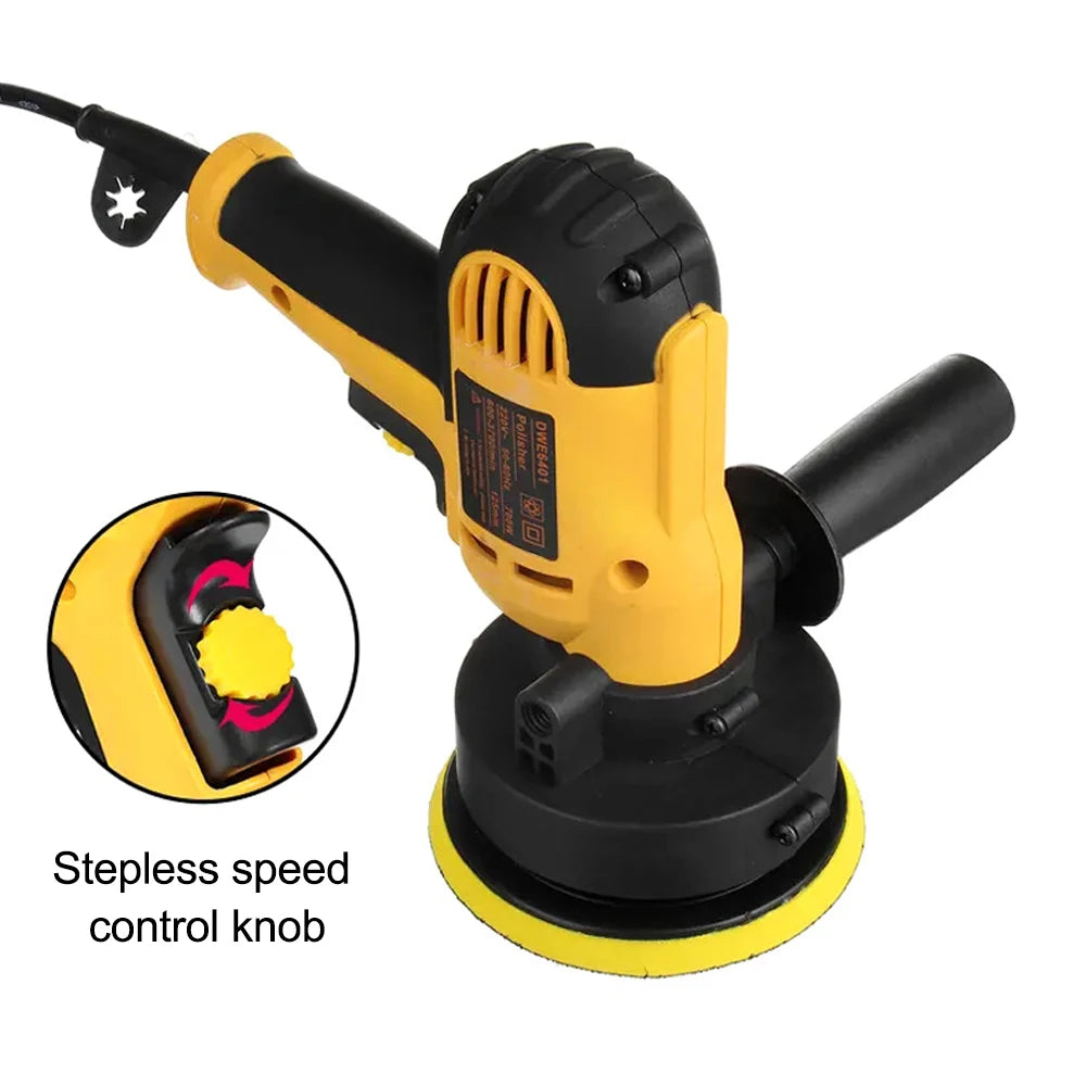 Car Waxing Tool Car Polishing Machine Stepless Speed Adjustable Car Polisher Auto Polishing Machine High Efficiency Waxing Tool