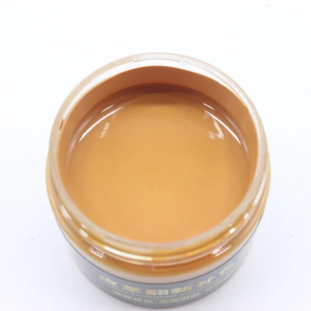 50ml Car Care Liquid Leather Repair Kit Auto Complementary Color Paste Car Seat Sofa Scratch Cracks Paint Care Cleaner 12 Colors