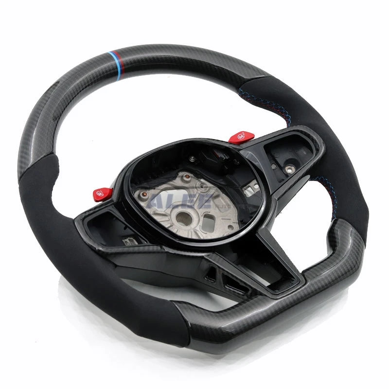 CS Sports Steering Wheel Carbon Fibre fit for BMW G01 G02 G05 G06 G20 G21 G22 G26 G29 G30 G32 G42 G80 X3 X4 X5 Car Accessories