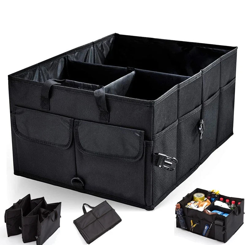 Big Capacity Car Storage Box Car Trunk Organizer Eco-Friendly Super Durable Collapsible Cargo Storage Tool Auto Trucks Trunk Box