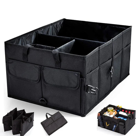 Big Capacity Car Storage Box Car Trunk Organizer Eco-Friendly Super Durable Collapsible Cargo Storage Tool Auto Trucks Trunk Box