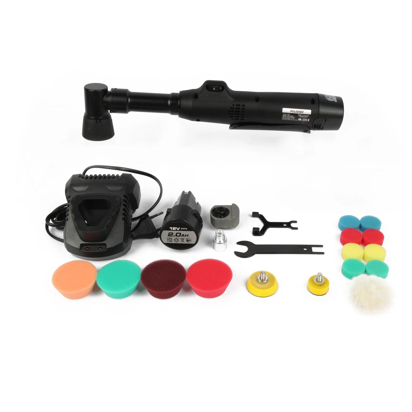 Portable Car Polishing Machine  Electric Auto Polisher Handheld Rechargeable Car Polishing and Waxing Machine Kit