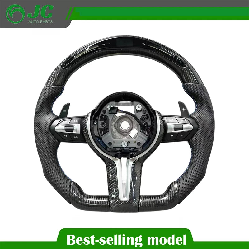 M Sport Steering Wheel For BMW M5 F10 F11 F06 F07 F12 F13 F01 E70 E87 E81 E90 E91 E92 M3 F30 F15 F16 F20 F21 F25 F26