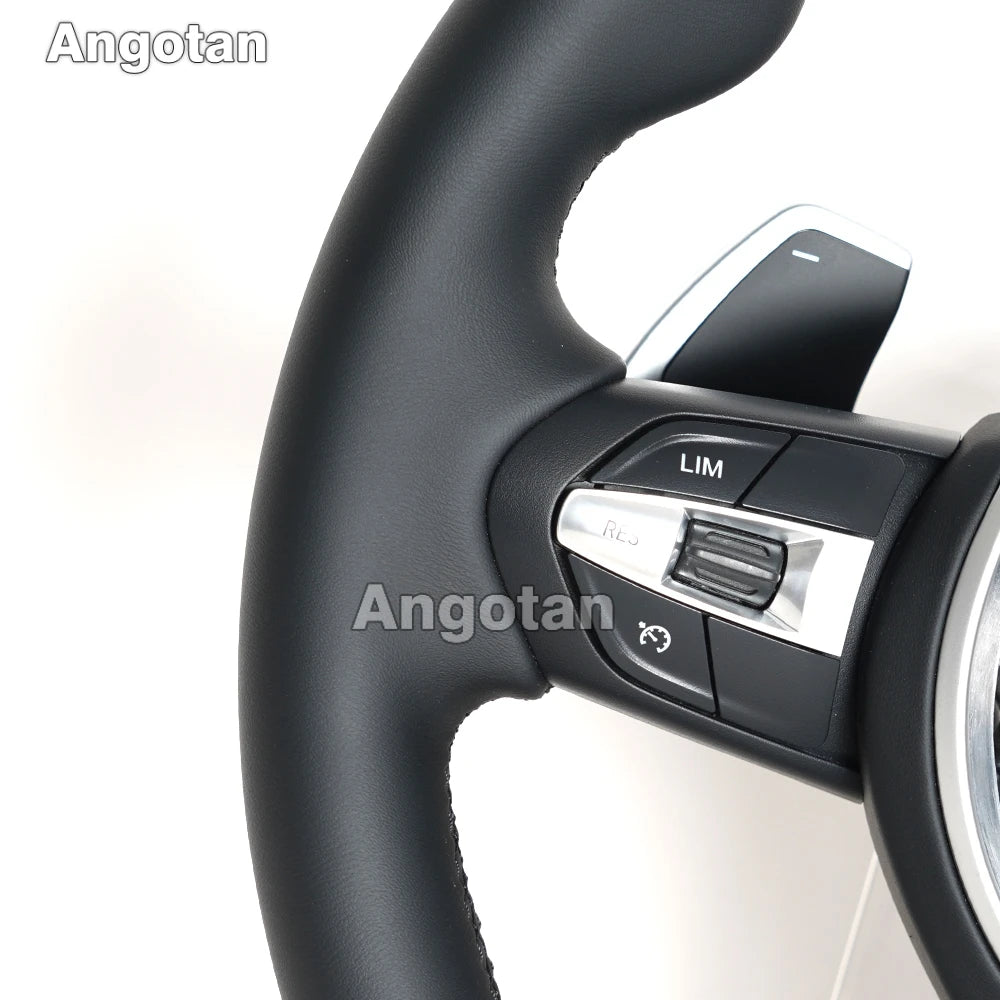 Full Smooth Leather M Sport Steering Wheel for Bmw F30 M3 M5 F10 F36 F20 F11 F15 F31 F16 F32 F25 F12 F22 F87 F80 F02 M8 F07 F90