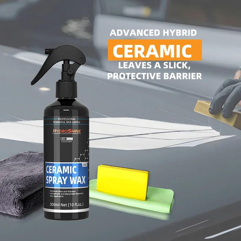 Hydroshine Ceramic Spray Wax Nano Ceramic Car Coating Carnauba Auto Paint Care Crystal Durable Protect Paintwork Gloss Seal