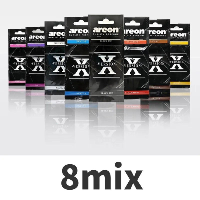 2-80PCS X Version Car Interior Hanging Air Freshener Natural Tea Perfume for Home Bathroom Decor