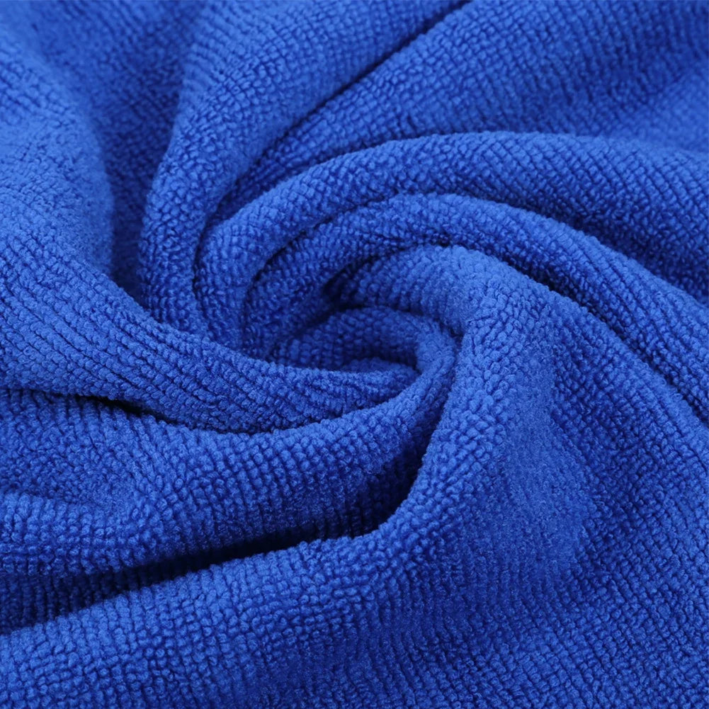 25-100PCS  Microfibre Cleaning Auto Soft Cloth Quick Dry Large Soft 30X30CM Car Wash Cloths Home Cleaning Micro Fiber Towels